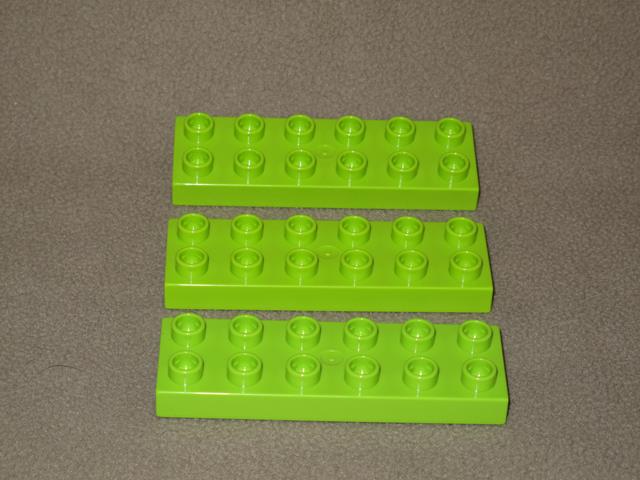 Kostky 2x6 n�zk� limetkov�